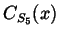 $ C_{S_{5}}(x)$